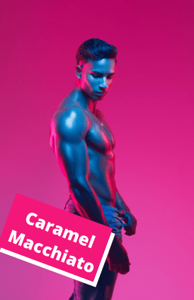 Caramel 2 TES-min a person holding a sign